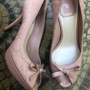 Dior Quilted Leather Cannage Pumps